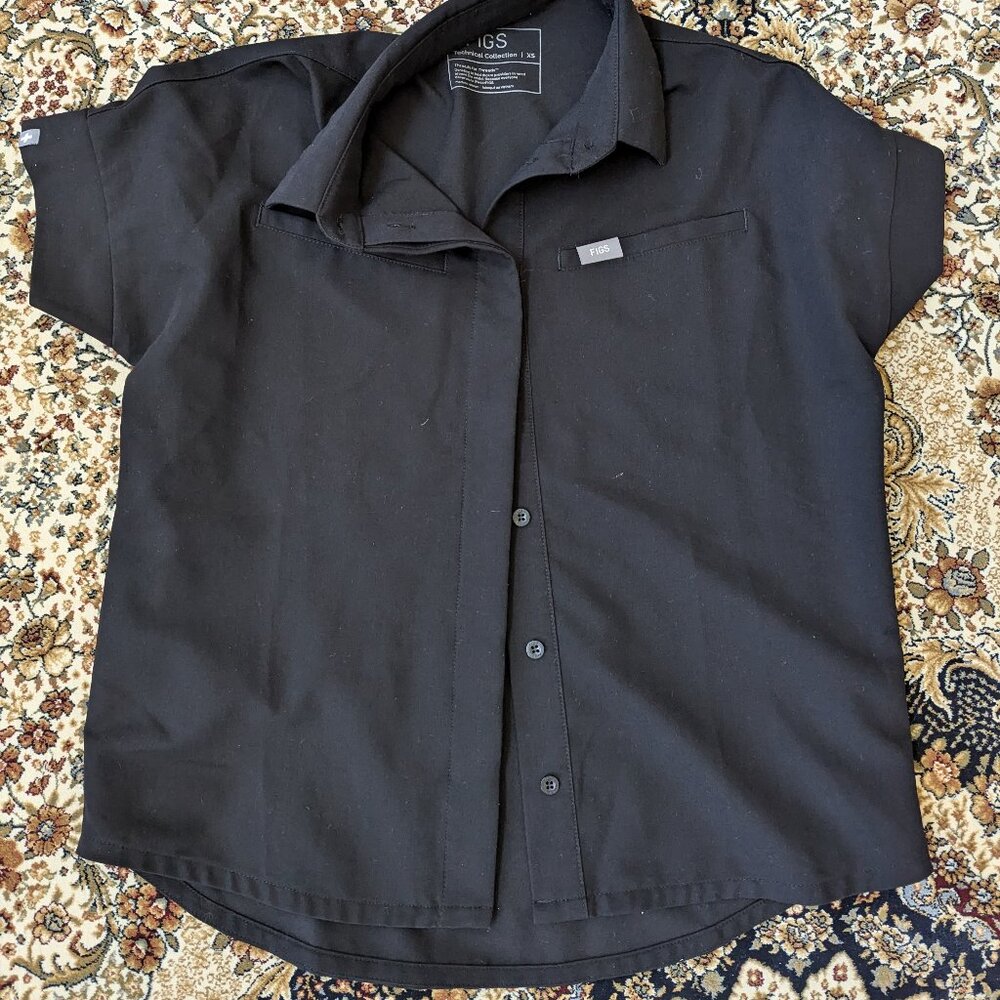 COPY - Figs technical collection scrub top sz xs
